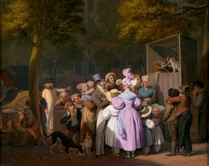 Louis-Léopold Boilly - El pobre gato de Louis Leopold Boilly