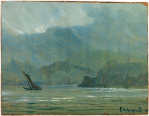 Paisaje azul pálido de Louis M. Eilshemius