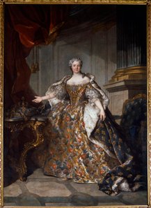 Retrato de María Leszczynska (1703-1768) Reina de Francia