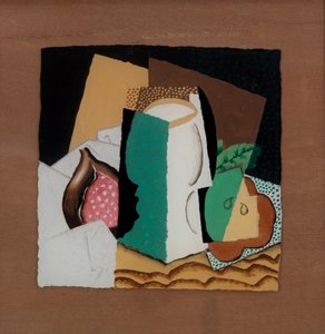 Vidrio y Fruta de Louis Marcoussis