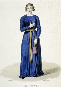 Héloise - en Galerie francaise des femmes célèbres de Louis Marie Lante