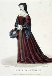 La Belle Féronnière en Galerie française des femmes célèbres