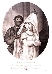 Como la encuentres, grabado por G. Lancon, c.1840 de Louis Marie Sicard