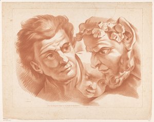 Tres cabezas de Louis Marin Bonnet (possibly)