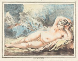 Júpiter y Dánae, 1774 de Louis Marin Bonnet
