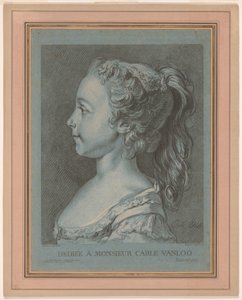 Marie-Rosalie Vanloo de Louis Marin Bonnet