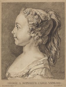Marie-Rosalie Vanloo, c. 1764 de Louis Marin Bonnet