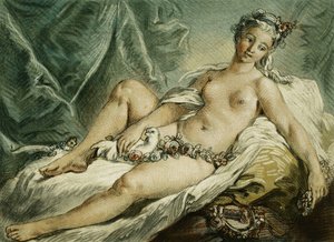 El despertar de Venus, después de F. Boucher; Le Reveil de Venus, después de F. Boucher, 1769 de Louis Marin Bonnet