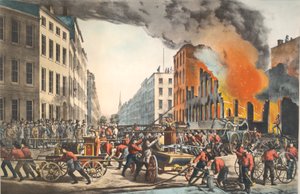 La vida de un bombero: las ruinas. de Louis Maurer
