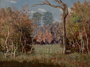 Paisaje de otoño, 1889 de Louis Michel Eilshemius
