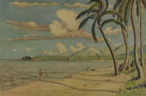 Playa en Apia, Samoa