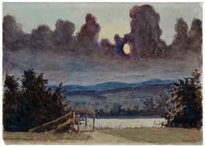 Nubes oscuras, c. 1901 de Louis Michel Eilshemius
