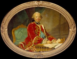 Retrato de Etienne François, Duque de Choiseul Stainville (1719-1785) ministro de Louis Michel van Loo