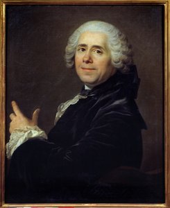 Retrato de Pierre Carlet de Chamblain de Marivaux (1688 - 1763) conocido como Marivaux, escritor francés