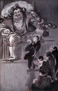 Gargantúa - en “Gargantúa” por Rabelais, il. por Louis Morin, ed. Laurens, París de Louis Morin