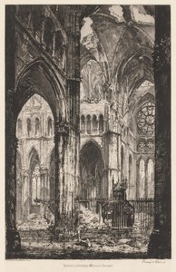 Catedral de Reims, transepto sur de Louis Orr