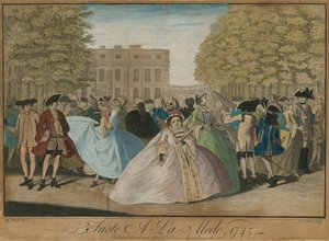 Gusto a la moda, 1745