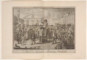 El Covent Garden Morning Frolic de Louis Philippe Boitard