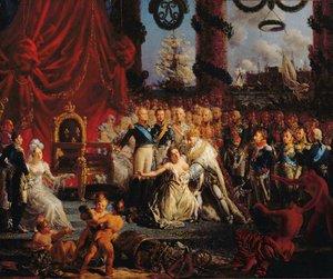 Luis XVIII (1755-1824) Ayudando a Francia a Levantarse, después de 1814