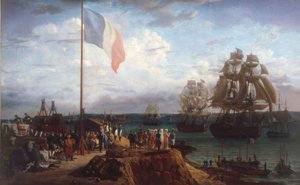 Napoleón I y la emperatriz Marie-Louise de Louis Philippe Crepin