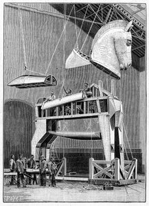 El caballo de madera de la ópera 
