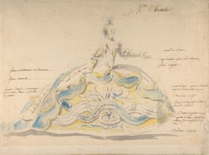 Mademoiselle Marie-Jeanne Fesch Chevallier de Louis Rene Boquet
