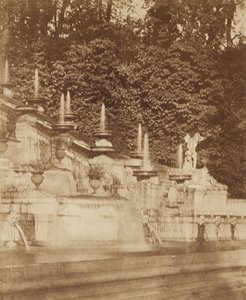Cascada en el Chateau de St. Cloud de Louis Rémy Robert
