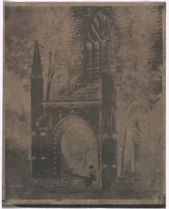 Fuente de Notre Dame en Saint-Brieuc, Bretaña de Louis Rémy Robert