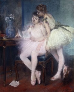 La Carta, 1890 de Louis Robert Carrier Belleuse