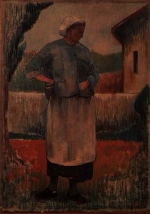 Esposa del granjero con zuecos de Louis Roy