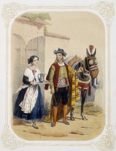 Pareja en España - en Album du jeune voyageur