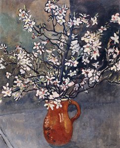Almendro en flor, c.1925 (óleo sobre lienzo) de Louis Valtat