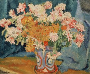 Ramo de flores (óleo sobre lienzo)