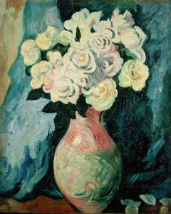 Flores (óleo sobre lienzo)