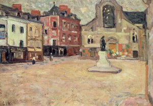 Plaza de Bernay de Louis Valtat