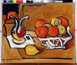 Naturaleza muerta en el vertedero de petróleo de Louis Valtat