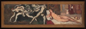 Estudios sobre La Venus de Urbino de Tiziano y La Carrera de Atalanta de Guido Reni, realizados durante la exposición "Arte italiano" en el Petit Palais. de Louis Valtat