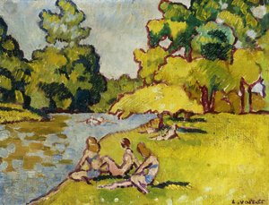 Las Bañistas; Les Baigneuses