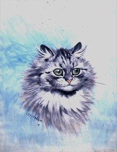 Una Mirada Pensativa de Louis Wain