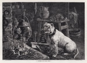 "¡Una olla vigilada nunca hierve!" de Louis Wain