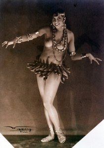 Josephine Baker y los plátanos. 1920