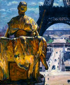 La Torre Eiffel, 1900 de Louis Welden Hawkins