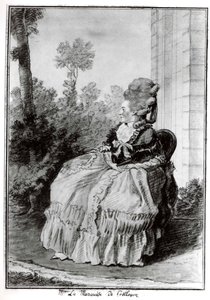 Madame la Marquise de Coëtlogon de Louis de Carmontelle