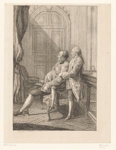 Retrato de Luis Felipe I de Orleans y su hijo Luis Felipe II de Orleans de Louis de Carmontelle