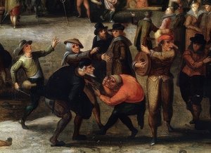 Escena de carnaval. (detalle)
