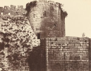 Kalaat-El Hosn, segunda muralla, exterior, mediodía de Louis de Clercq