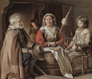 Interior campesino de Louis le Nain