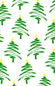 árboles de Navidad funky