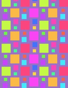 Cuadrados multicolores, 2011