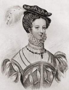 María, Reina de Escocia, a los 16 años, de La chica a través de los tiempos, publicado en 1933 de Louisa Stuart Costello